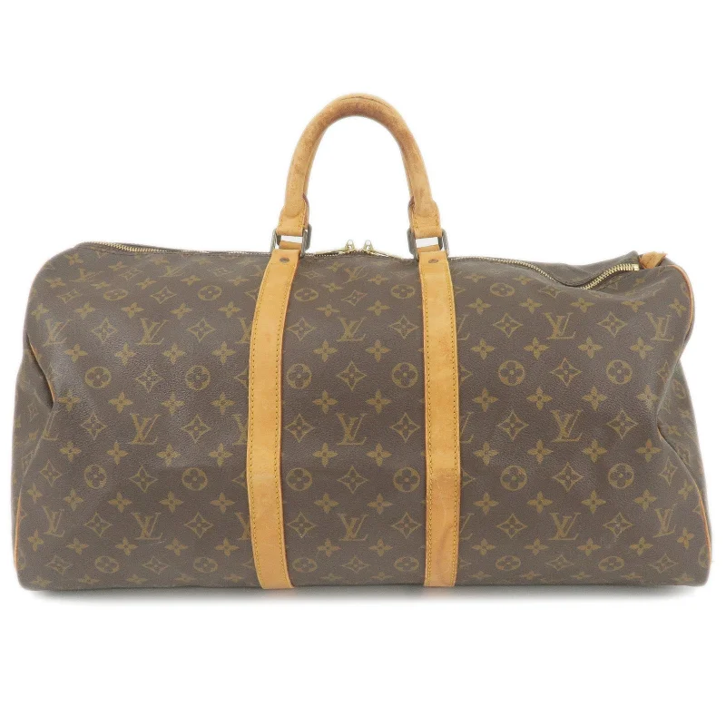 Louis Vuitton Monogram Keep All 55 Boston Bag M41424