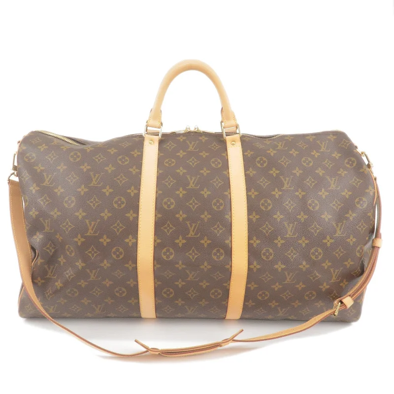 Louis Vuitton Monogram Keep All Bandouliere 60 Bag M41412